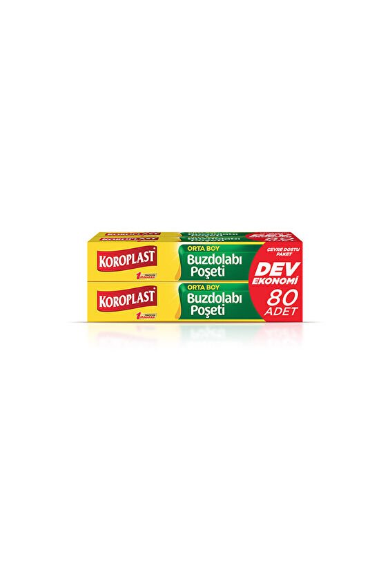 Koroplast Buzdolabı Poşeti Orta Dev Ekonomi 80'li