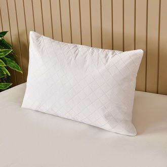 Soft Nando Yastık Alezi - Beyaz - 50x70 cm