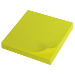 100'lü Yapışkanlı Not Kağıdı - Sarı - 7,5 cm