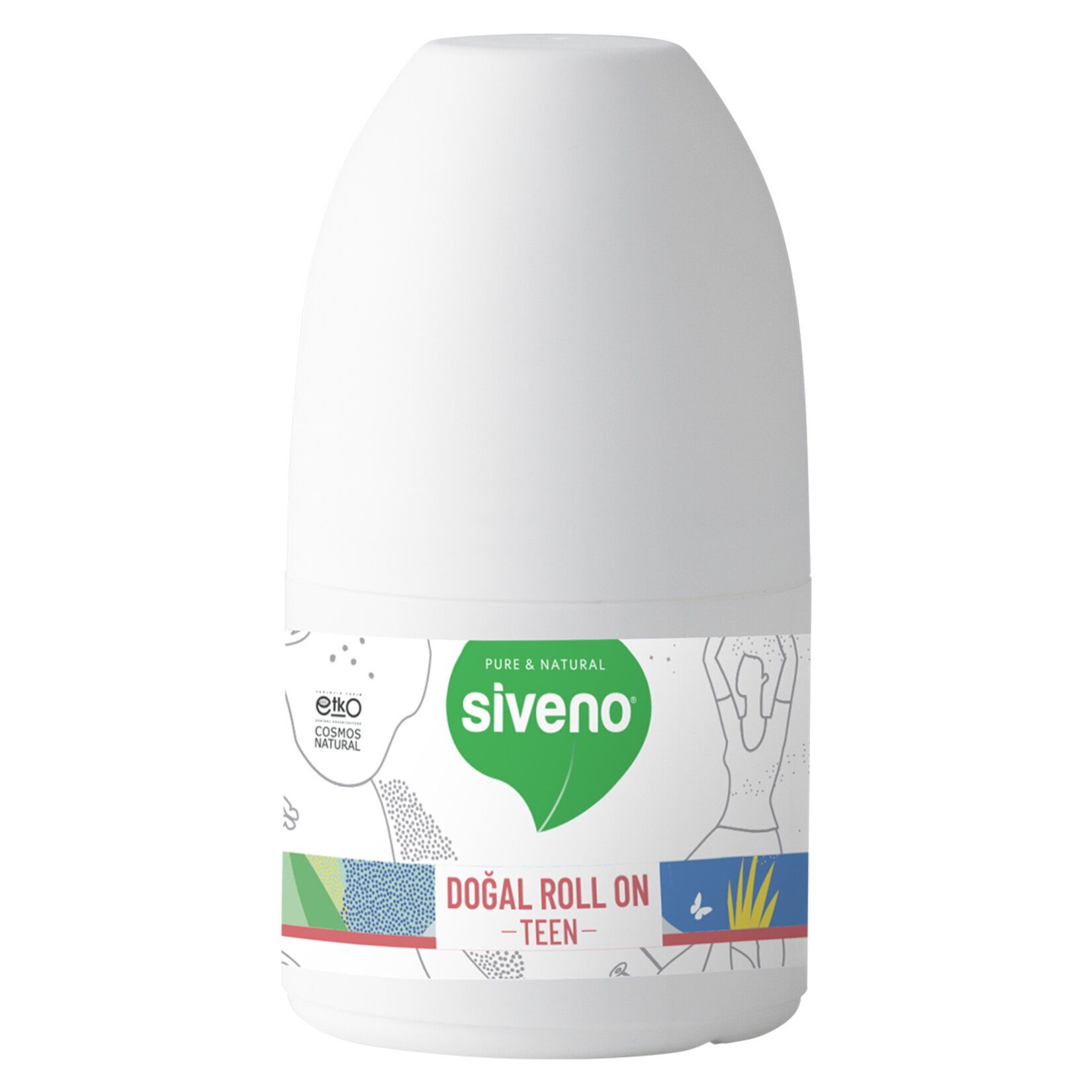 Siveno Doğal Roll-on - Teen Pink 50 Ml