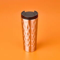 Bireysel Termos - Gümüş / Siyah - 400 ml