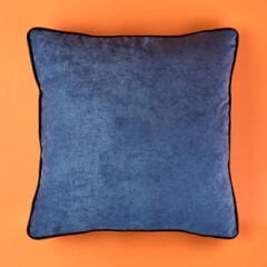 Soft Asas Kırlent - Mavi - 45x45 cm