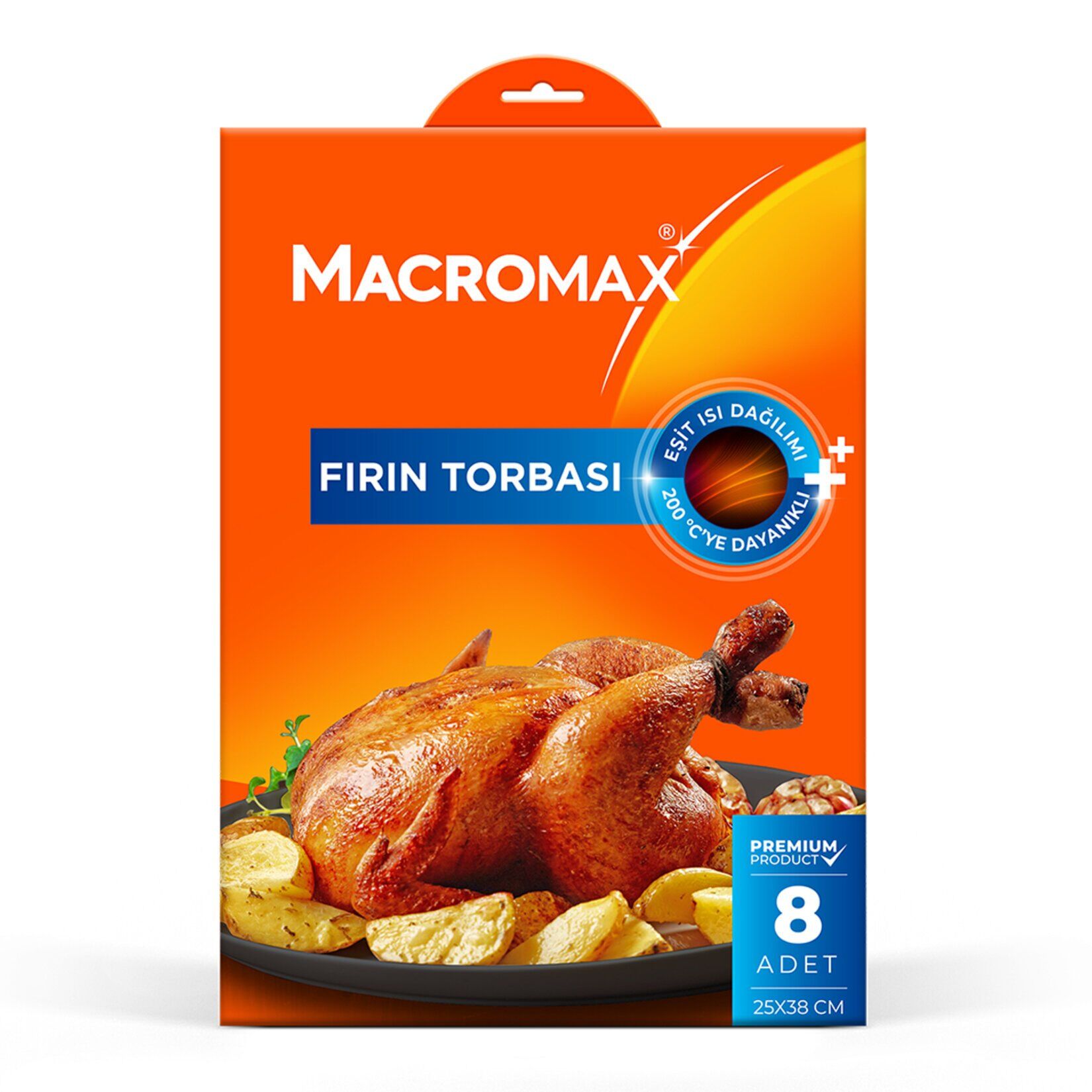 Macromax Fırın Torbası 8 Adet