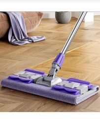 YER MOPU FAYANS PARKE ZEMİN VE DUVAR İÇİN MİKROFİBER MANDALLI MOP