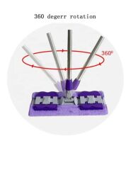 YER MOPU FAYANS PARKE ZEMİN VE DUVAR İÇİN MİKROFİBER MANDALLI MOP
