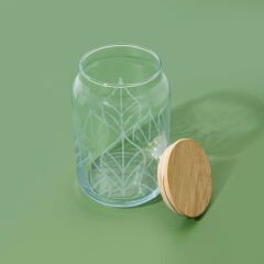 Kitchen Melagne Kavanoz - Renkli - 970 ml