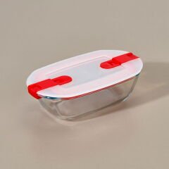 Cook  Head Dikdörtgen Kilitli Saklama Kabı - 0,4 lt