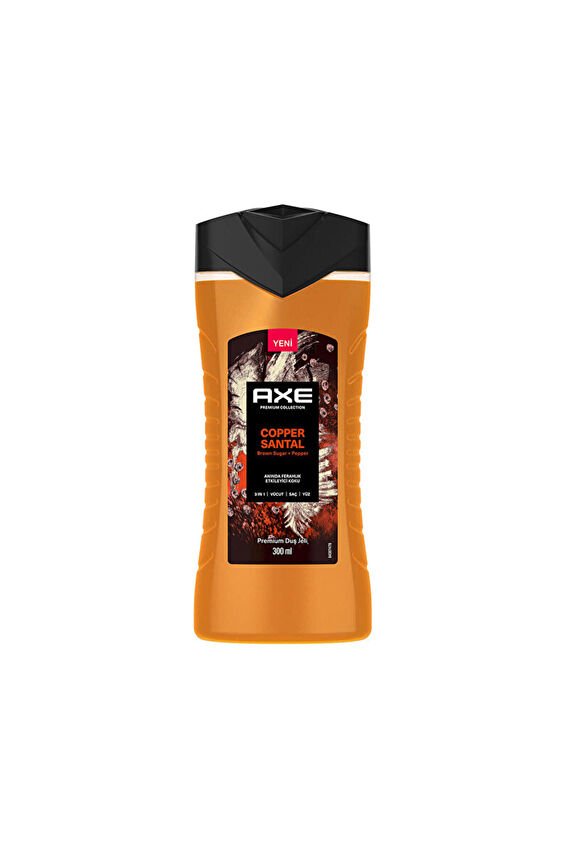 Axe Duş Jeli 3in1 Copper Santal 300 ml