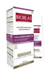 Bioblas Şampuan 360 ml Saç Dökülmesine Karşı Collagen + Keratin