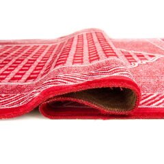 Soft Zümrüt Seccade - Bordo - 70x110 cm