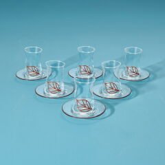 Kitchen Melagne 12 Parça Çay Seti - Renkli - 130 ml