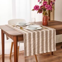 Soft Freya Runner - Ekru / Bej - 50x130 cm