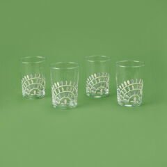 Kitchen Butas 4'lü Meşrubat Bardağı - Renkli - 510 ml