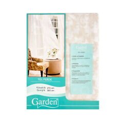 Alvine Tül Perde - Beyaz - 300x270 cm