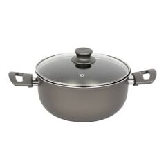 Touch Me Grey Karnıyarık Tencere 26 Cm