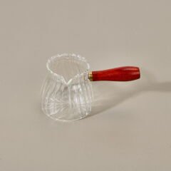 Kitchen Borosilikat Cam Cezve - Şeffaf - 305 ml