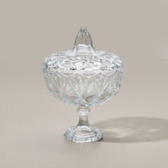 In Love Orchid Candy Ayaklı Şekerlik - Şeffaf