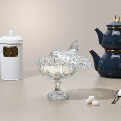 In Love Orchid Candy Ayaklı Şekerlik - Şeffaf