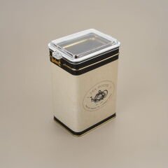 Azura Tea Metal Saklama Kabı - Renkli - 7,5x10x15 cm