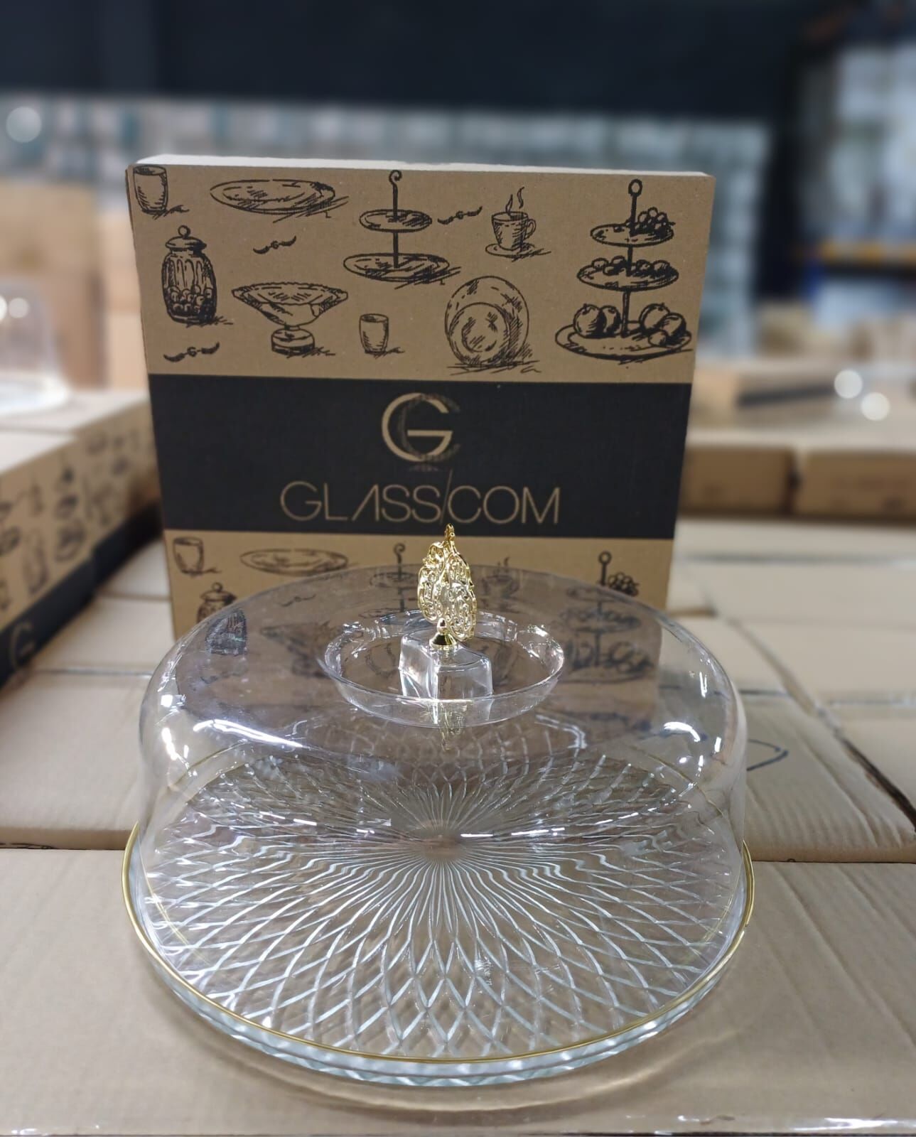 KEK PASTA KAPAKLI  SUNUM SETİ