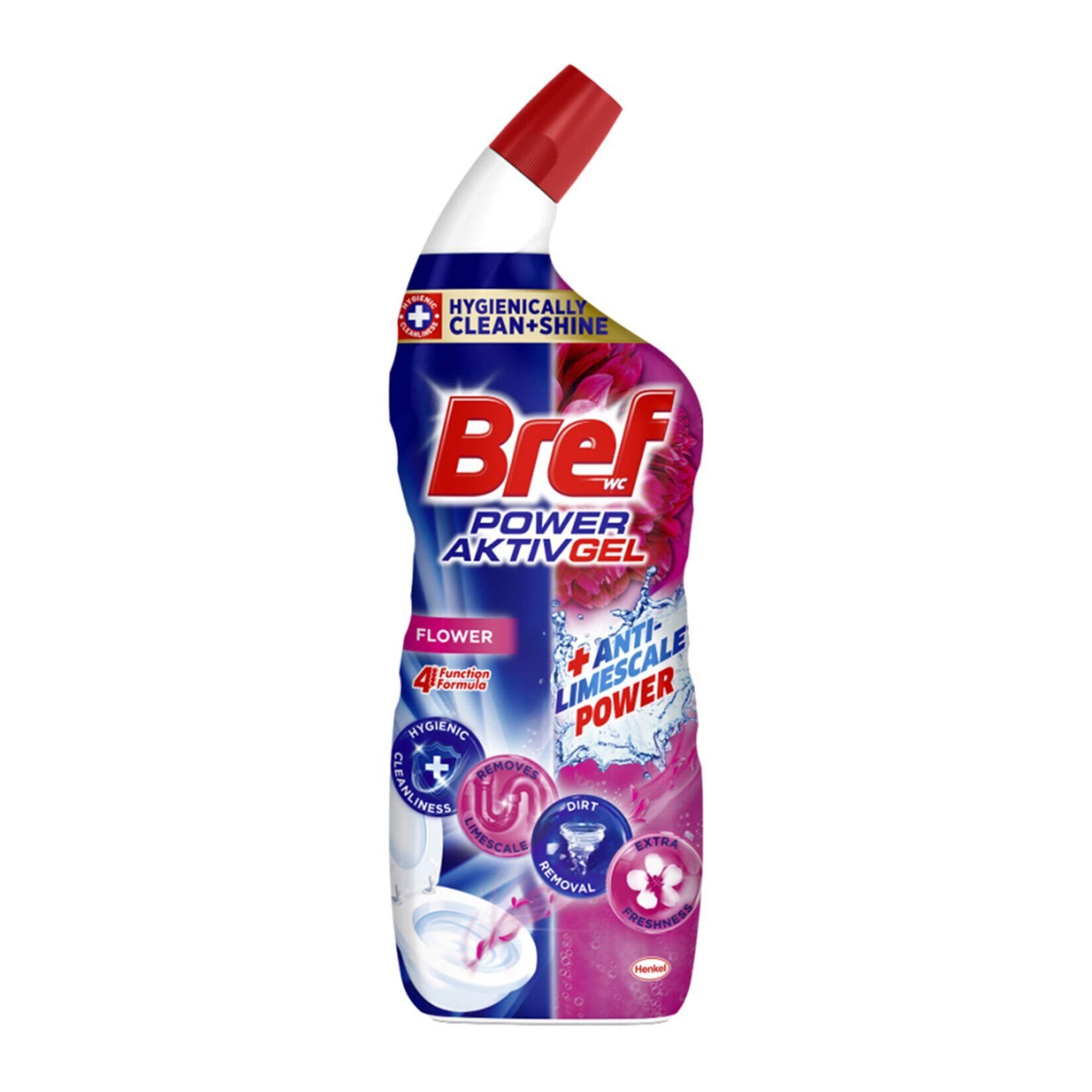 Bref WC Tuvalet Temizleyici Jel 700ml Çiçek Ferahlığı