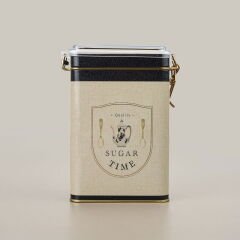 Azura Sugar Metal Saklama Kabı - Renkli - 7,5x10x15 cm