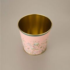 Botanica Metal Mısır Kovası - Renkli - 17,5x15 cm