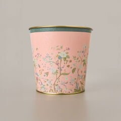 Botanica Metal Mısır Kovası - Renkli - 17,5x15 cm