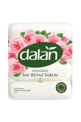 Dalan Saf Beyaz El Sabunu Gül 4x70 g