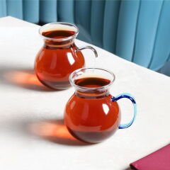 Keyf-i Ala 6'lı Kulplu Çay Bardağı - Şeffaf