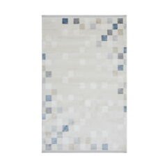 Lal 0118 Halı - Mavi / Ekru - 120x180 cm