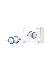 Cheerble Şarjlı Akıllı İneraktif Kedi Fare Oyuncağı, Mavi 6 x 5 x 3.6 cm