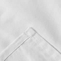 Soft Çift Kişilik Düz Kenar Çarşaf - Gri - 260x270 cm