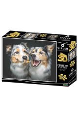 Köpekler 500 Parça Puzzle Prime 3D