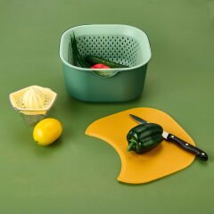 Tasty 5 Parça Çok Amaçlı Karıştırma Kabı - Yeşil