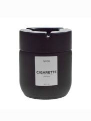 KÜLLÜK CİGARETE 425 CC SİYAH  CAM  KÜLLÜK