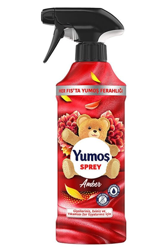 Yumoş Oda Kokusu Sprey 450 ml Amber