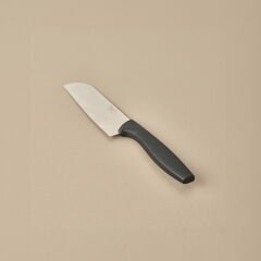 Mini Santoku Şef Bıçağı - Siyah - 25 cm