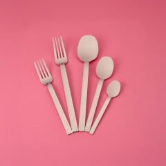 Bender 30 Parça Çatal Kaşık Takımı - Gri