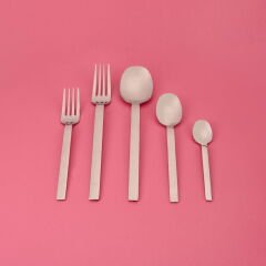 Bender 30 Parça Çatal Kaşık Takımı - Gri