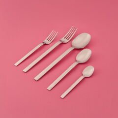 Bender 30 Parça Çatal Kaşık Takımı - Gri