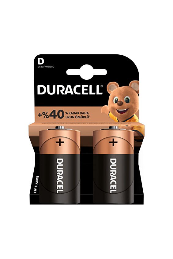 Duracell D 2'Li Pil