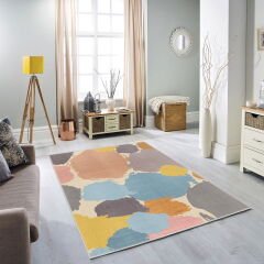 Renkli Dekoratif Halı - 120x180 cm