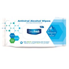 Deep Fresh Alkol Bazlı Antiviral Islak Mendil 56'lı