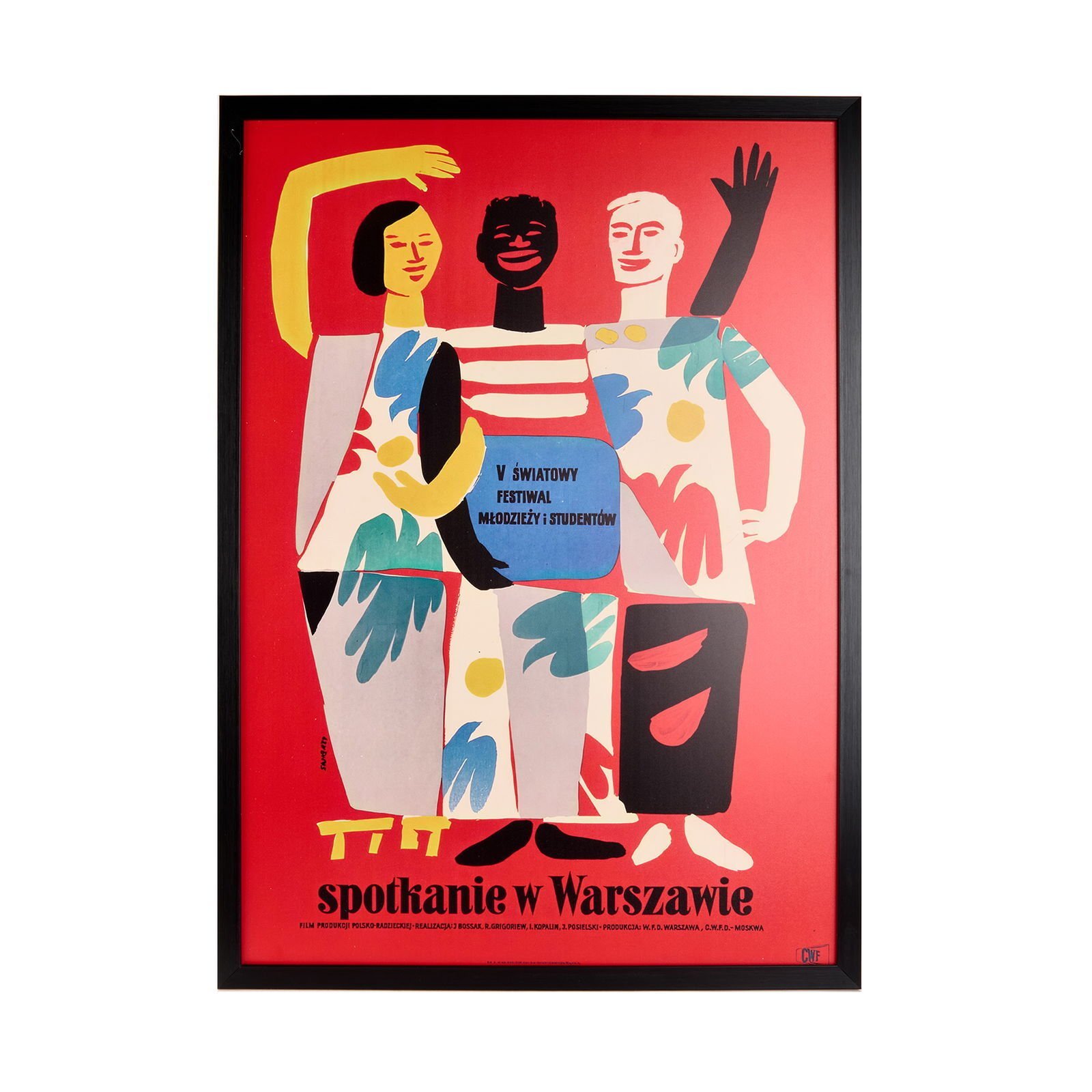 Deco Catch Up Tablo - Kırmızı - 50x70 cm