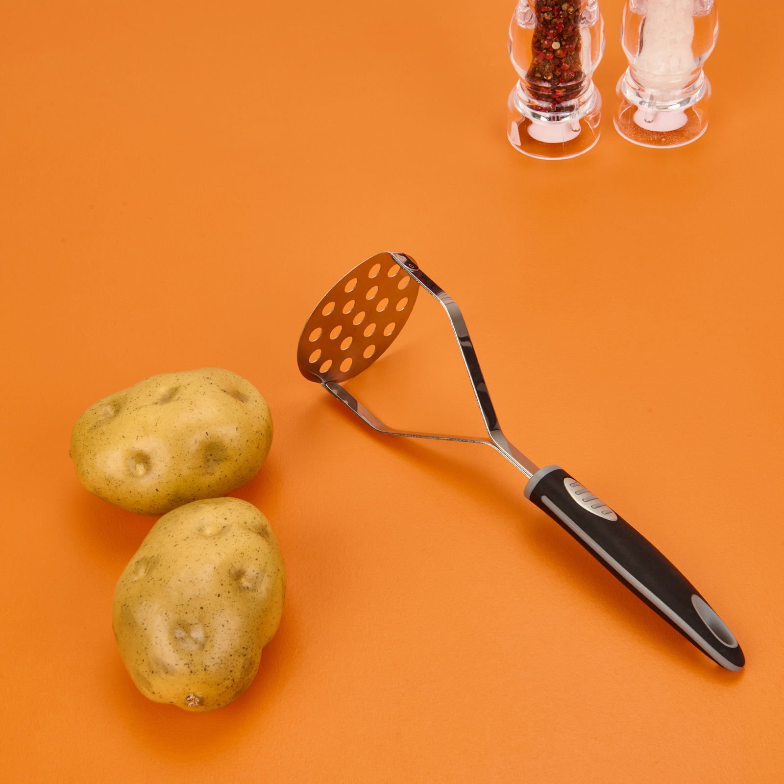Kitchen Patates Ezici - Siyah - 26 cm
