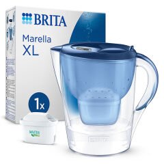 Marella XL Filtreli Su Arıtma Sürahisi PRO Mavi 3,5 lt 1 Adet