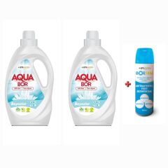 DOĞAL MİNERALLİ  BEYAZLAR  İÇİN SIVI ÇAMAŞIR DETERJANI SIVI 2*2.15L 66 YIKAMA+ DEZENFEKTAN
