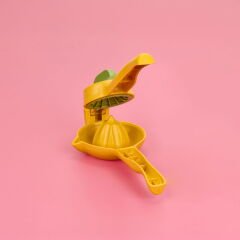 Juicer Bükmeli Limon Sıkacağı - Sarı / Yeşil - 10 cm