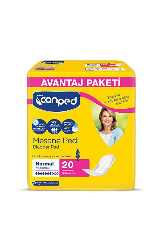 Canped Mesane Pedi Ultra Avantaj Medium 20 Adet